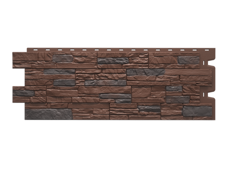Фасадная панель Docke Stein Темный орех купить в Омске