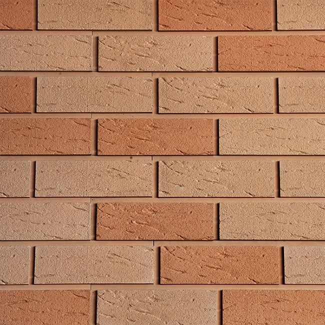 Фасадная плитка Кирисс Фасад, Трехцветный клинкерный кирпич №11. купить в Омске