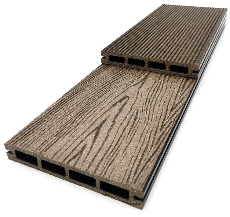 Террасная доска NanoWood «Lite» ECO Шоколад купить в Омске