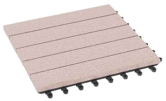 Модульный паркет ДПК GRINDERDECO Комфорт 3 Светлый дуб купить в Омске