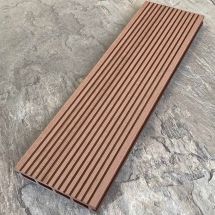 Террасная доска ДПК Latitudo, Optima, Каштан