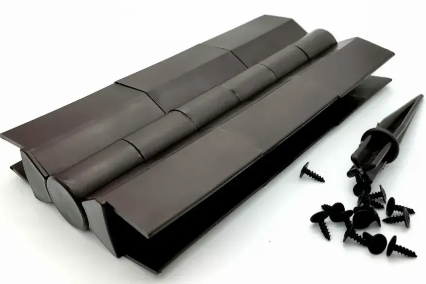 Угол поворотный из пластика для доски 300х30 мм Holzhof (угол от 60° до 300°) Коричневого цвета купить в Омске