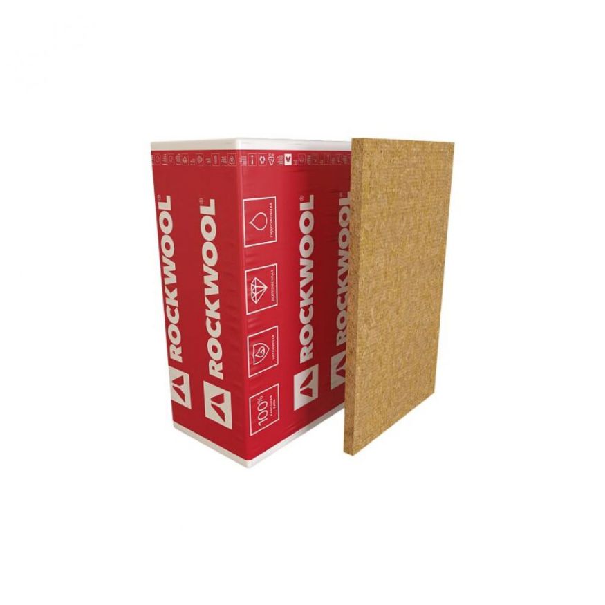 Утеплитель Rockwool ВЕНТИ БАТТС 50х600х1000.8шт.4.8м2.0.24м3 (24упак.палл) Rockwool купить в Омске