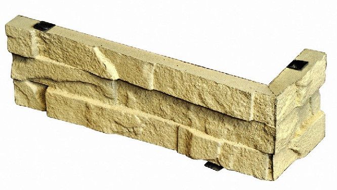 Угловой элемент Кирисс Фасад с имитацией камня. купить в Омске