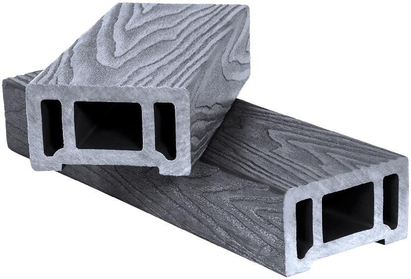 Поручень Polivan SINGARAJA с 3D текстурой дерева, серый цвет. купить в Омске