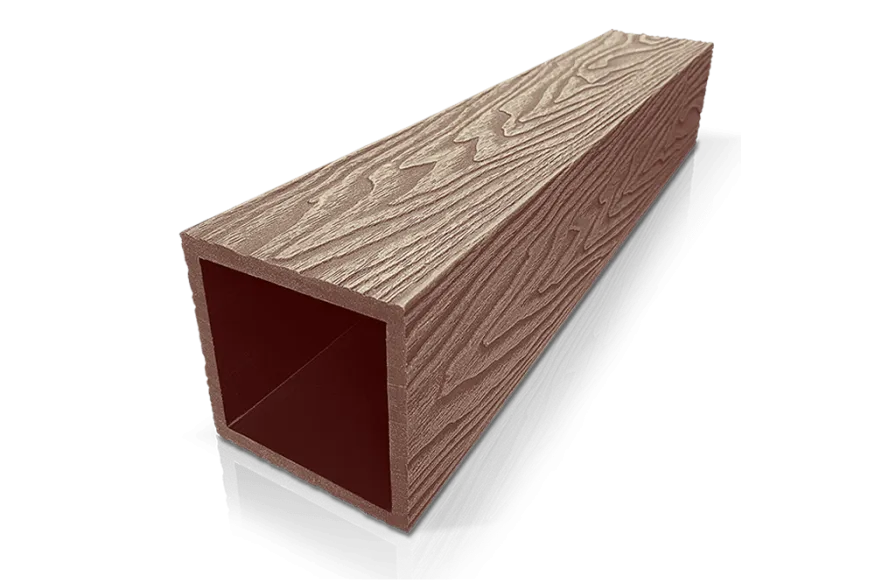 Столб опорный 100×100 Deckart Шоколад купить в Омске