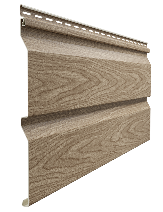 Виниловый сайдинг Docke, Деревянный брус D5D, Цвет кедр. купить в Омске