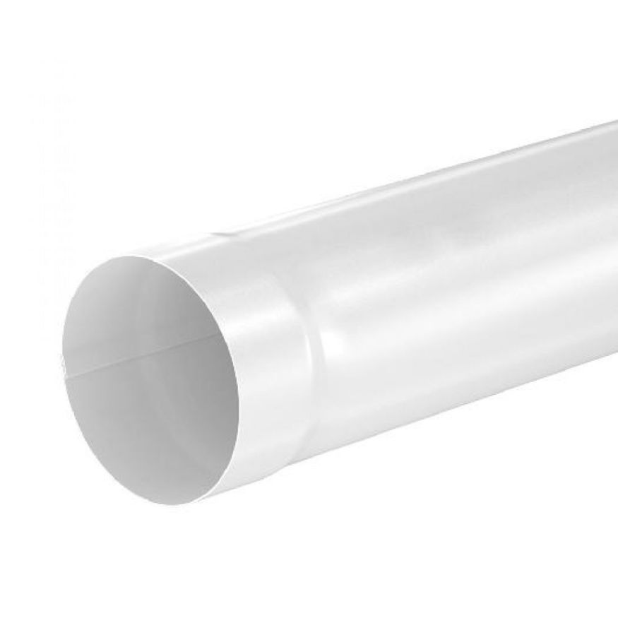 Водосточная труба Aquasystem RR 20, белая, 3.00 м, 125/90 купить в Омске