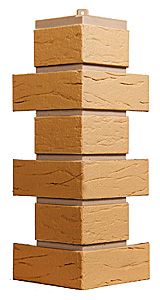 Угол T-Сайдинг, Кирпич Саман Бежевый купить в Омске