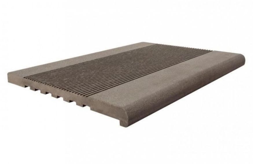 Ступени из ДПК NanoWood - Венге, полнотелые купить в Омске