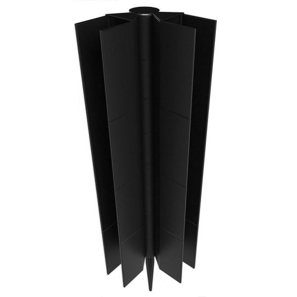 Угловой соединительный шарнир для грядок ДПК 300мм черный купить в Омске