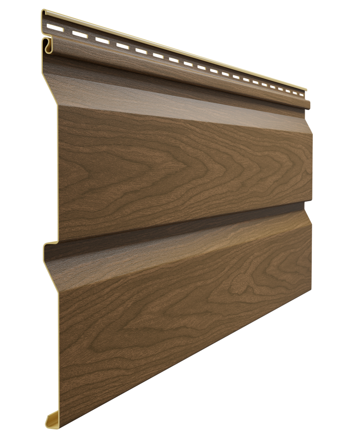 Виниловый сайдинг Docke, Деревянный брус D5D, Цвет: Миндаль купить в Омске