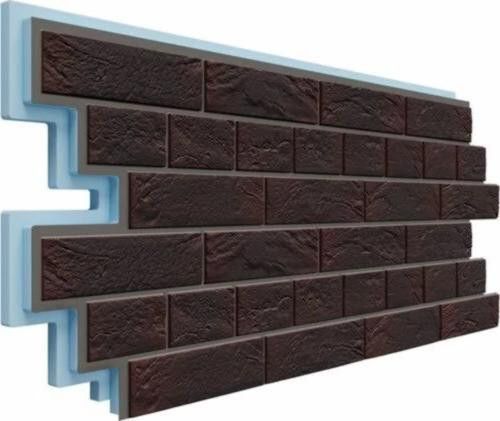 Фасадная термопанель Доломит Венецианский Кирпич 40 мм, Алтея купить в Омске