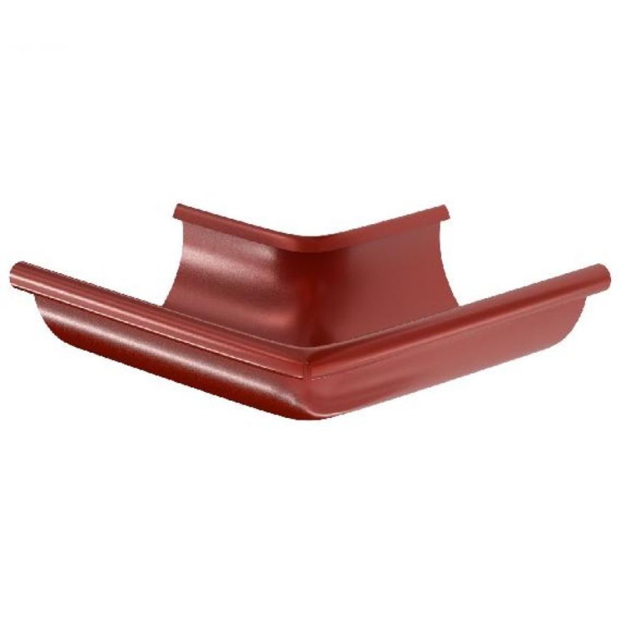 Угол желоба внешний 90°, Aquasystem, RR 29 Бургундия 150/100 купить в Омске