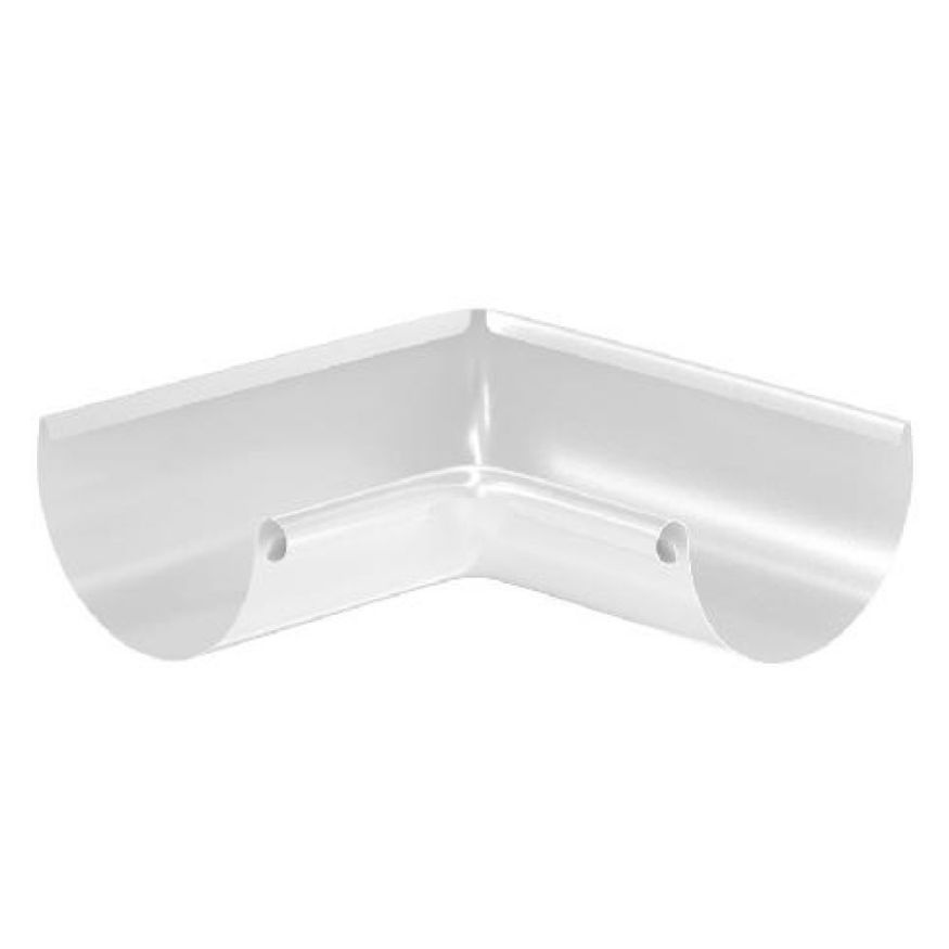 Угол внутренний желоба 90° Aquasystem, RR 20, белый 125/90 купить в Омске