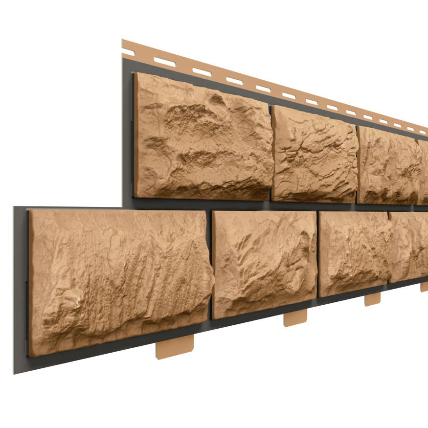 Фасадная панель Доломит, Альпийский классик, Оникс. купить в Омске