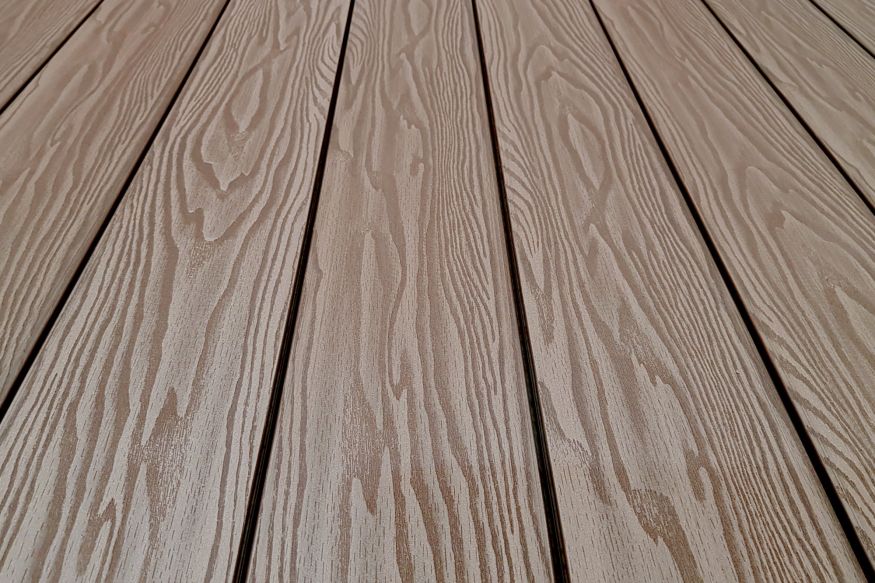 Террасная доска ДПК Terrapol Смарт 3D (пустотелая с пазом) Тик Киото купить в Омске