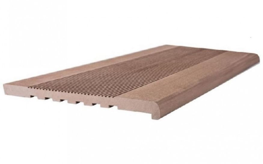 Ступени из ДПК NanoWood - Шоколадный цвет купить в Омске