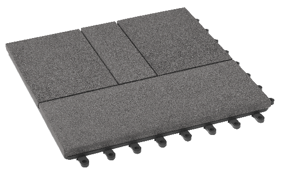 Модульный паркет ДПК GRINDERDECO Комфорт 2 Серый базальт купить в Омске