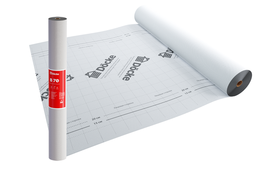 Пароизоляционная пленка B 70 Docke купить в Омске