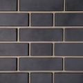 Фасадная панель FineBer, Кирпич облицовочный 3D, Мокрый асфальт купить в Омске