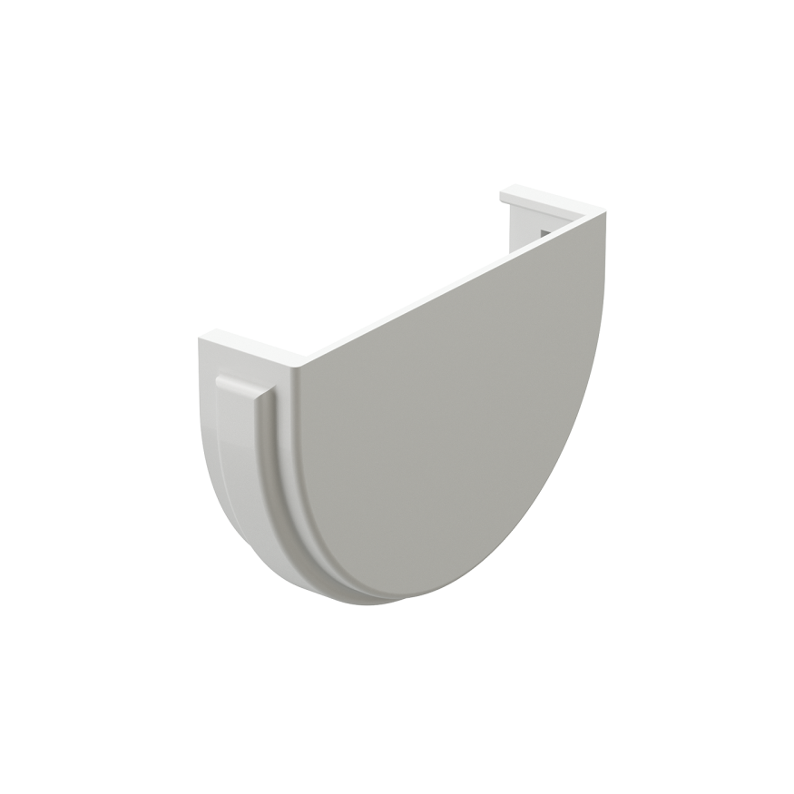 Заглушка для желоба Docke Premium, Пломбир купить в Омске