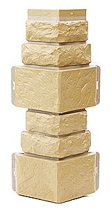 Угол T-Сайдинг, Дикий Камень Желтый купить в Омске