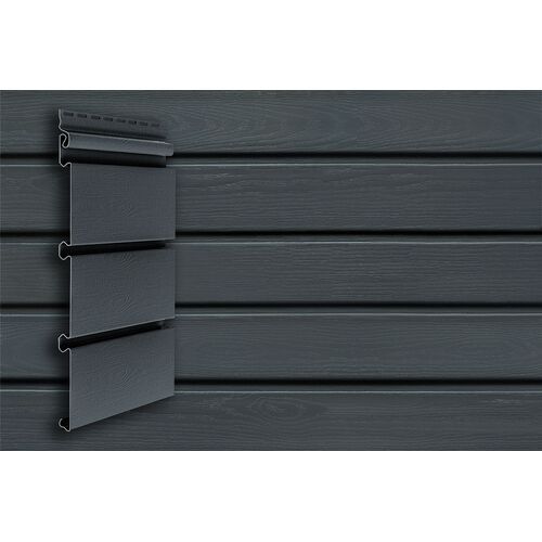 Сайдинг Архитектурный Планкен Grand Line Цвет Графит купить в Омске