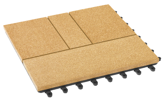 Модульный паркет ДПК GRINDERDECO Комфорт 2 Песчаникный купить в Омске