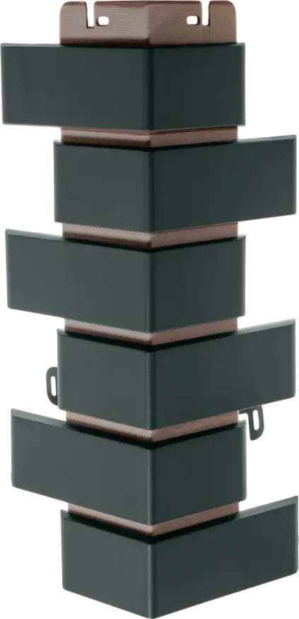 Наружный угол Альта-Профиль, Клинкерный кирпич, Графит купить в Омске