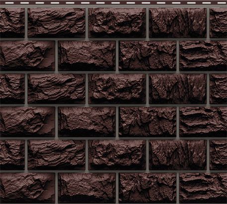 Фасадные панели Доломит, Альпийская гора, Корица. купить в Омске