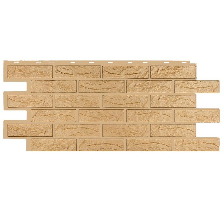 Фасадная панель T-Сайдинг, Лондон Брик Эко, Крем купить в Омске