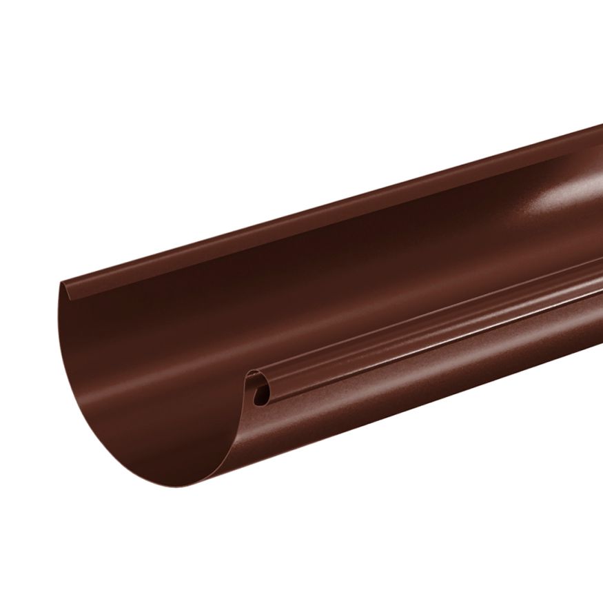 Желоб водосточный Aquasystem, RAL 8017 Коричневый 3000мм 125/90 купить в Омске