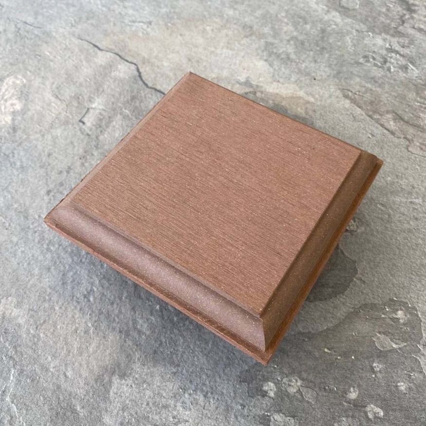 Крышка столба для ДПК ограждений EasyDecking, Wood-X, Коричневый купить в Омске