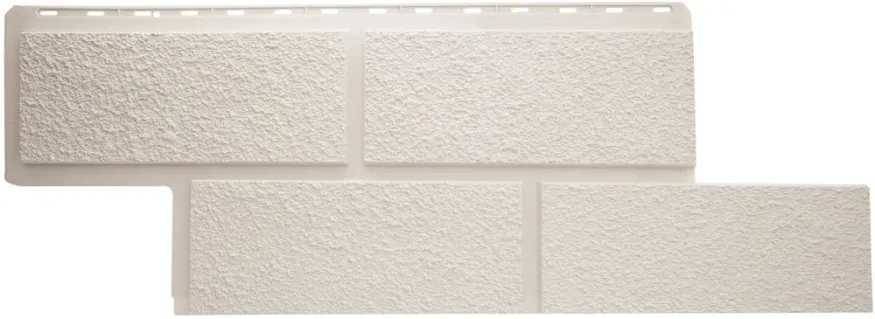 Фасадная панель Альта-Профиль Неаполь ЭКО Белый купить в Омске