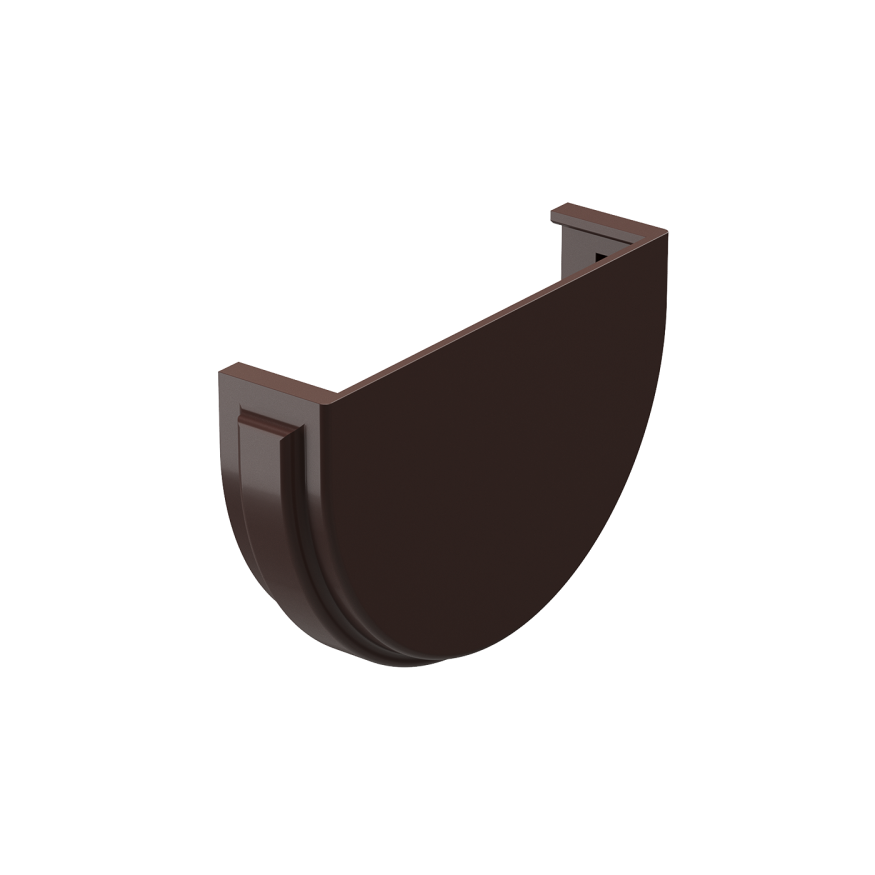 Заглушка желоба Docke Premium в цвете Шоколад купить в Омске