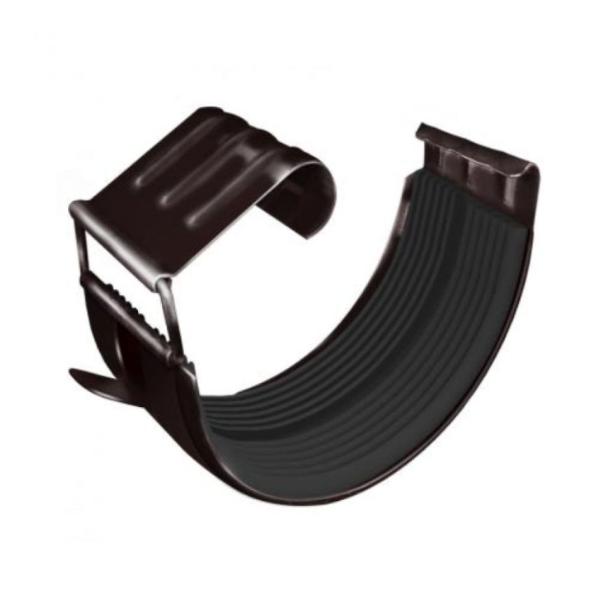 Соединитель желоба Grand Line, коричневый (RAL 8017) купить в Омске