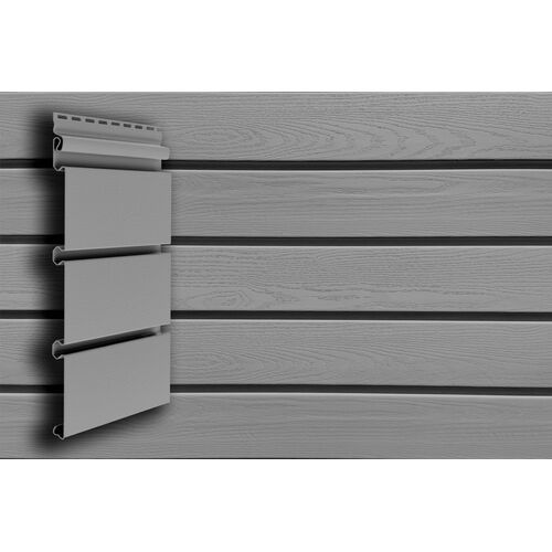 Сайдинг Архитектурный Планкен Grand Line Цвет Серый купить в Омске