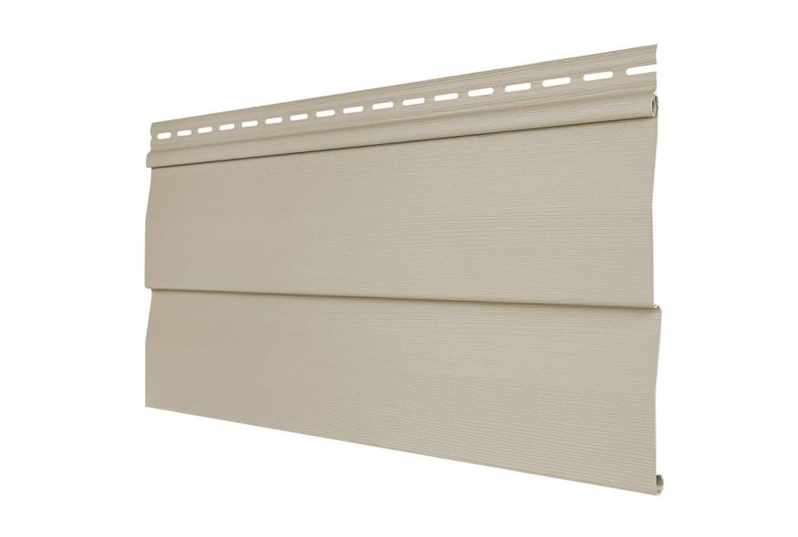 Виниловый сайдинг Tecos Корабельный брус, Бежевый купить в Омске