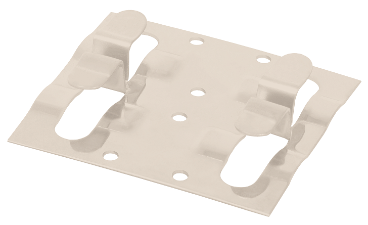 Кляймер рядный белый для установки наличника Grinder купить в Омске