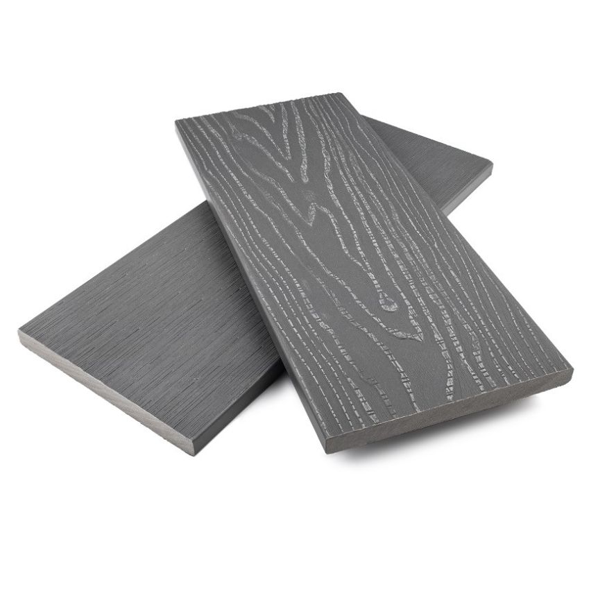 Заборная доска (планкен) ДПК NanoWood Nature 3D Серый купить в Омске