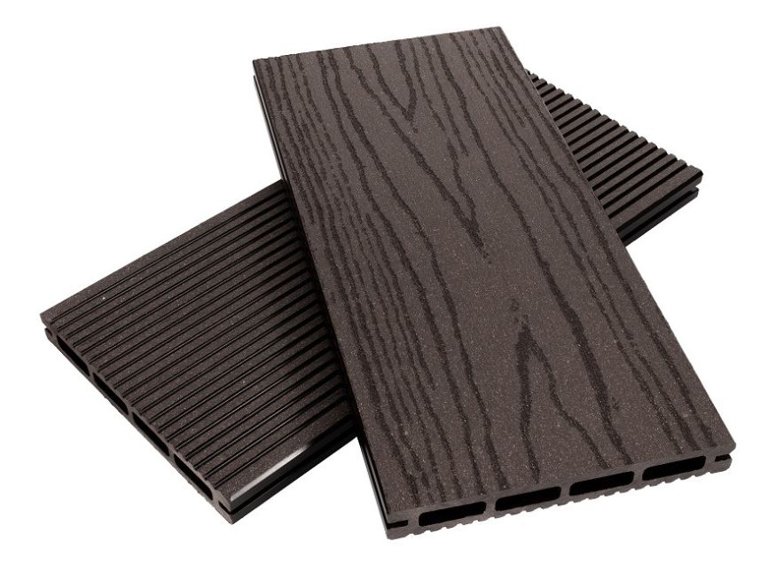 Террасная доска ДПК NanoWood ECO New Ванильный Венге купить в Омске