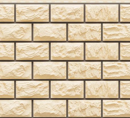 Фасадные панели Доломит, Альпийская горка, цвет Шампань купить в Омске