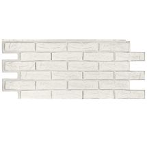 Фасадная панель T-Сайдинг, Лондон Брик Эко, Уайт