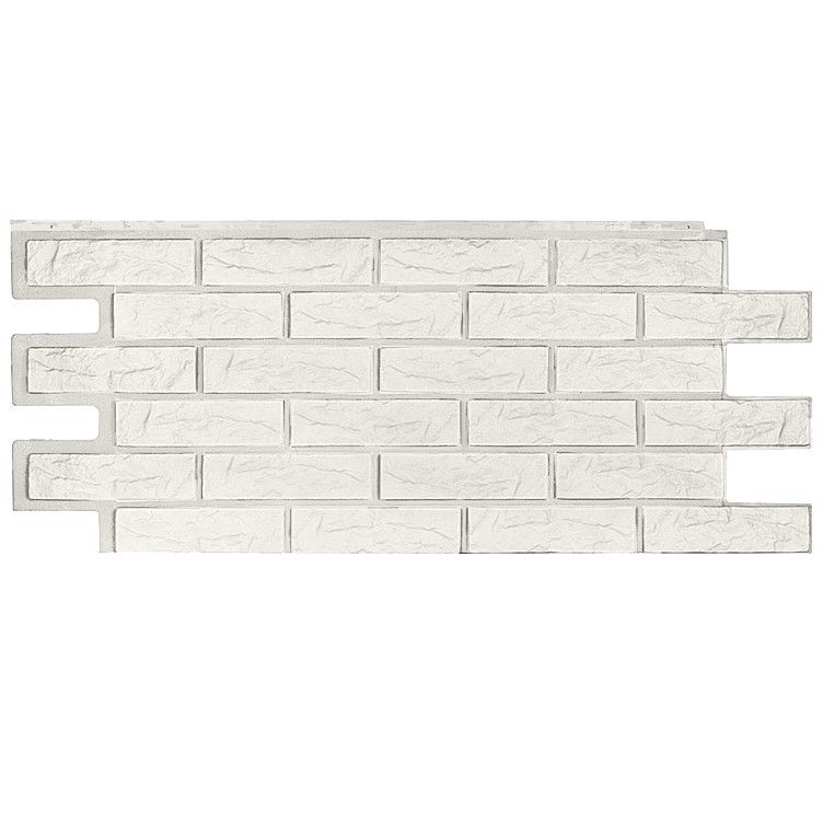 Фасадная панель T-Сайдинг, Лондон Брик Эко, Уайт купить в Омске