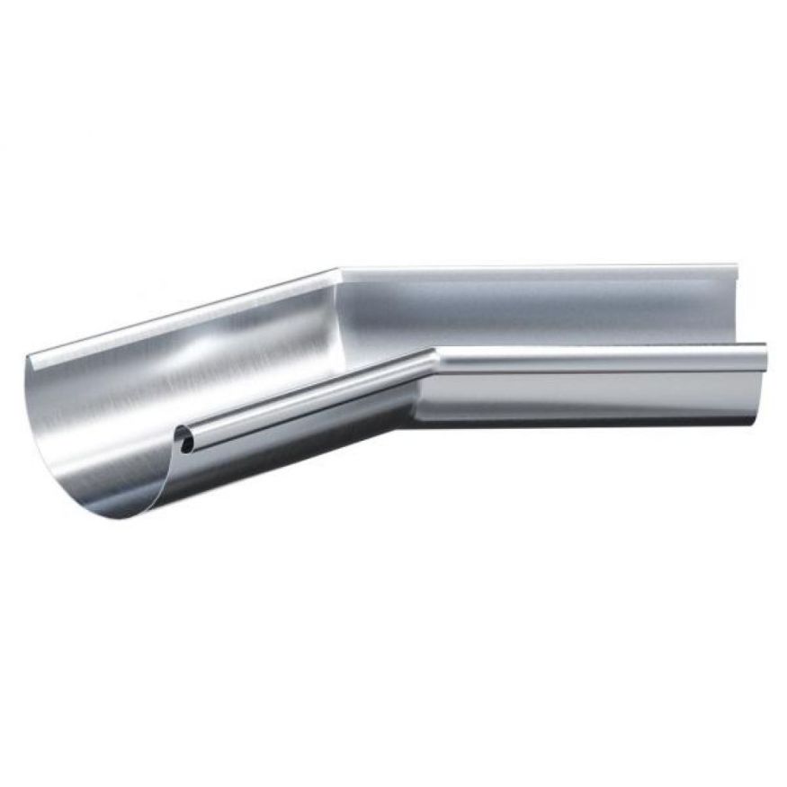 Внутренний угол желоба 135° Aquasystem, оцинкованный 150/100 купить в Омске