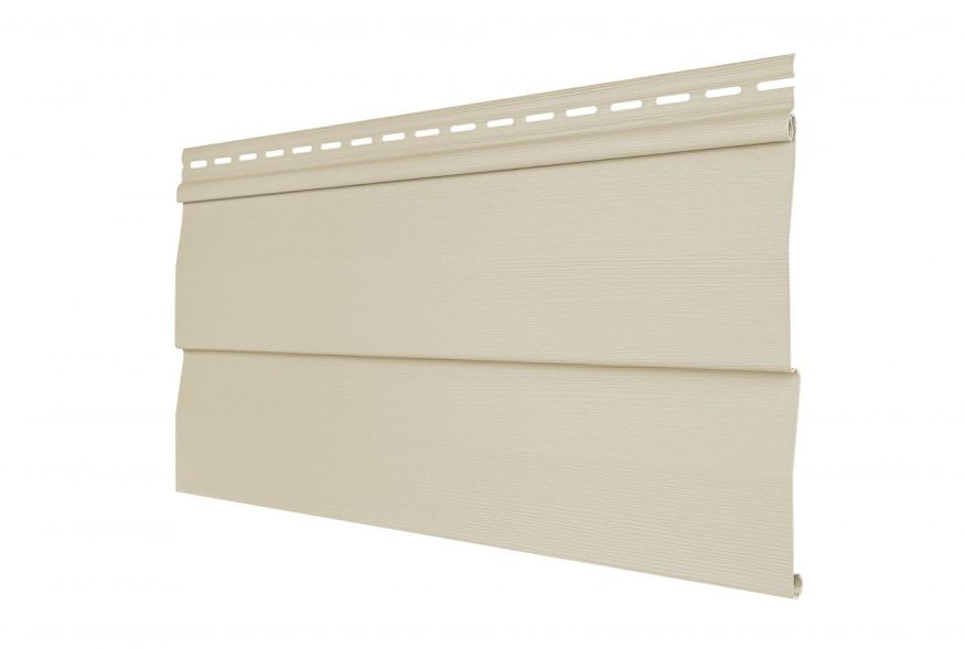 Виниловый сайдинг Tecos Корабельный брус, Ваниль купить в Омске