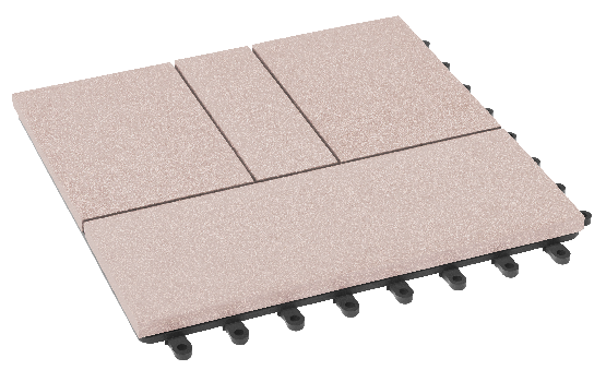 Модульный паркет ДПК GRINDERDECO Комфорт 2 Светлый дуб купить в Омске