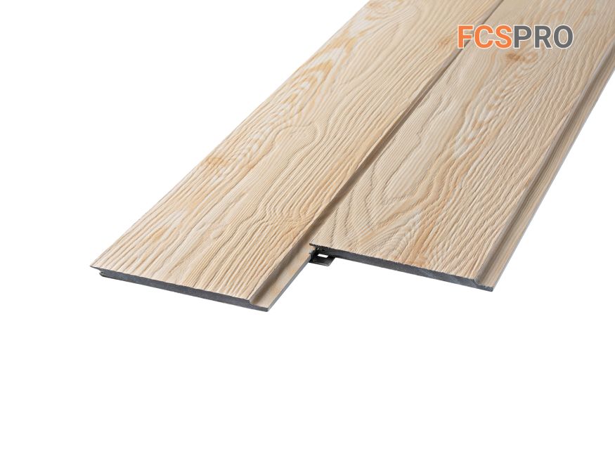 Фиброцементная панель FCSPRO Decor Wood Click Лиственница купить в Омске