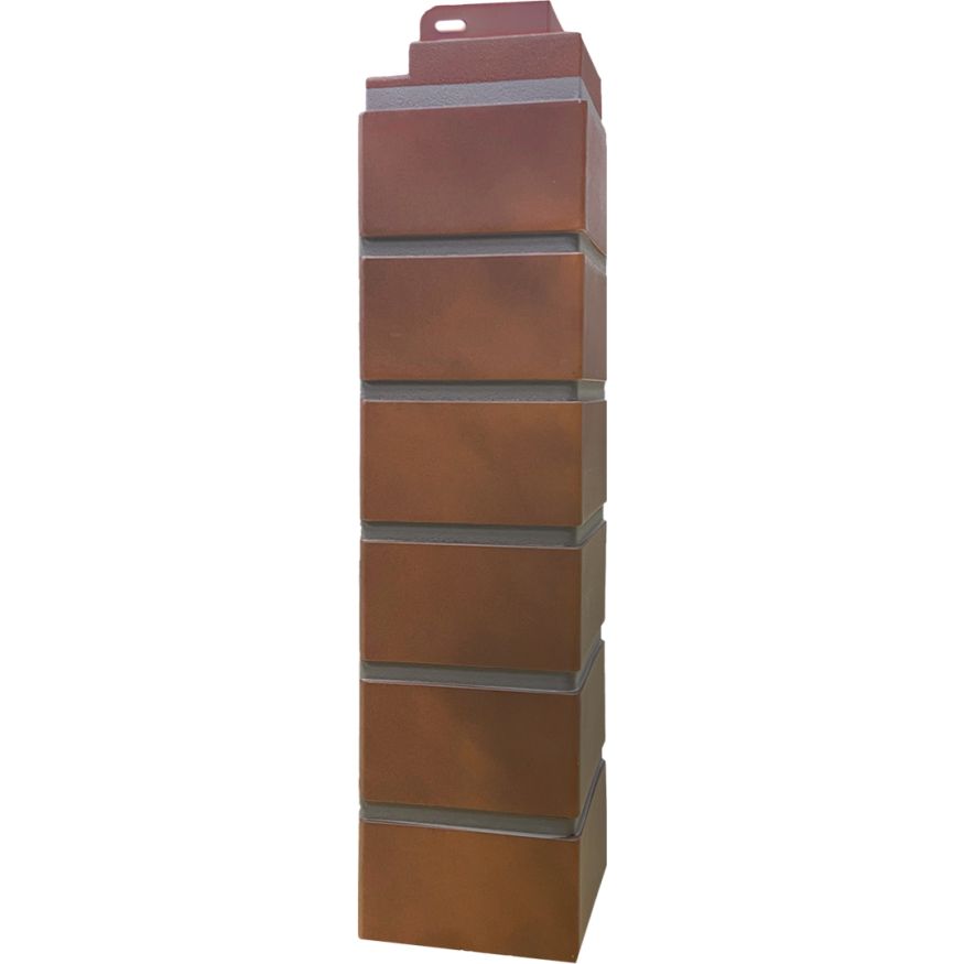 Угол наружный Кирпич облицовочный 3D, Керамический-чёрный купить в Омске